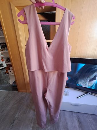 Jumpsuit rosa Chi Chi London Gr 42 neu