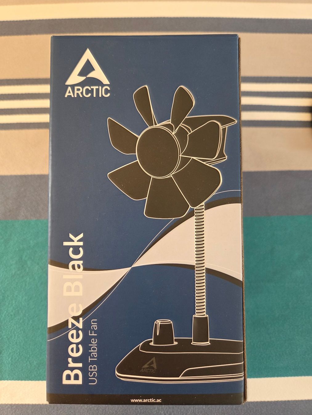 Ventilatori: USB Tischventilator Arctic Breeze Black mit Kabel – Usato da Wettingen venduto da bsoubelet 2