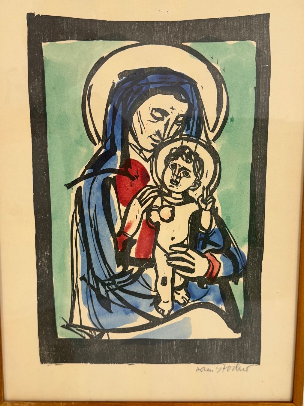 Tableaux: STOCKER, HANS (1896 - 1989)  Litho – D'occasion à Basel par PAUL_ART 1