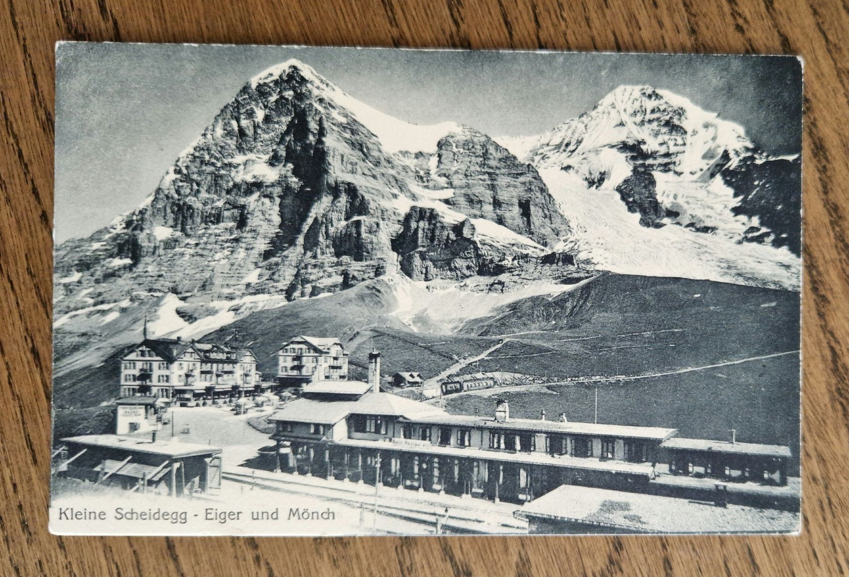 Cartoline postali: Kleine Scheidegg, Eiger und Mönch – Usato da Ebikon venduto da Donar50