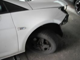 Opel Astra K Kotflügel Beifahrerseite weiss
