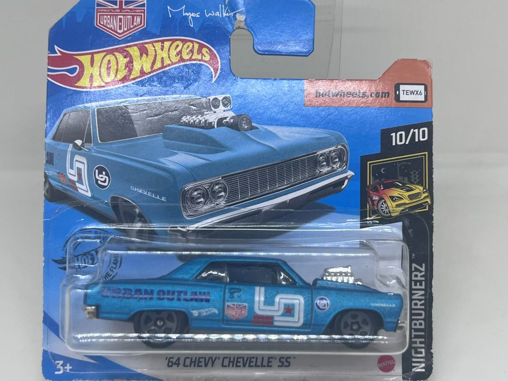 Hot Wheels Super Treasure Hunt 2020 - '64 Chevy Chevelle SS - Bleue - 1/64