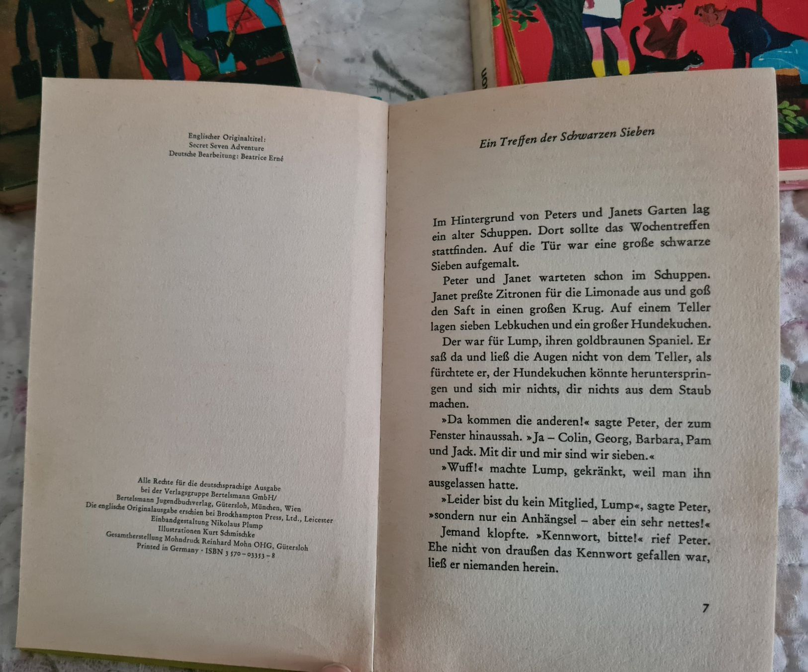 Libri: 3 Bücher Schwarze Sieben von Enid Blyton – Usato da Winterthur venduto da bibummi 7