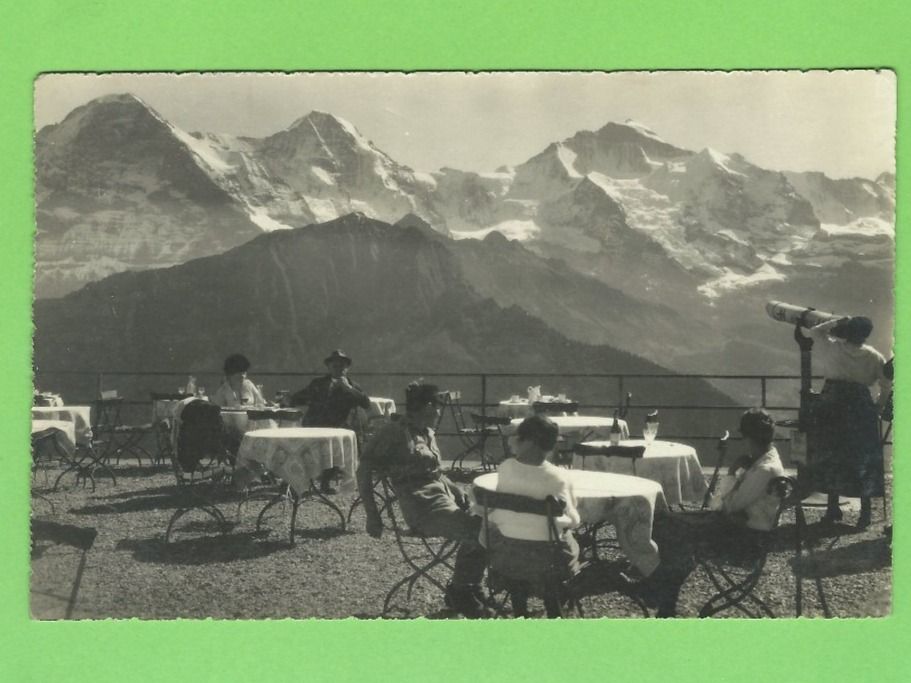 Cartoline postali: Schynige Platte, Eiger-Mönch-Jungfrau – Usato da Zürich venduto da t24_de