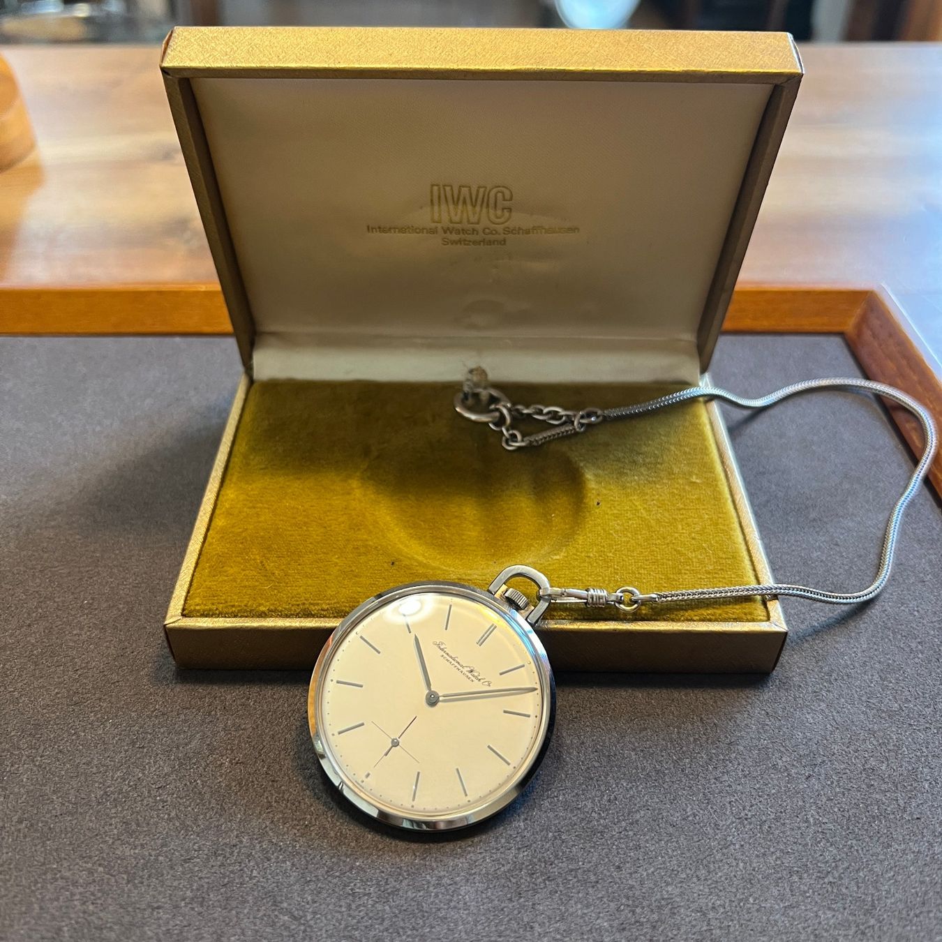 IWC Orologi: IWC Vintage Pocket Watch Small Second – Usato da Carouge GE venduto da Watchaser 7