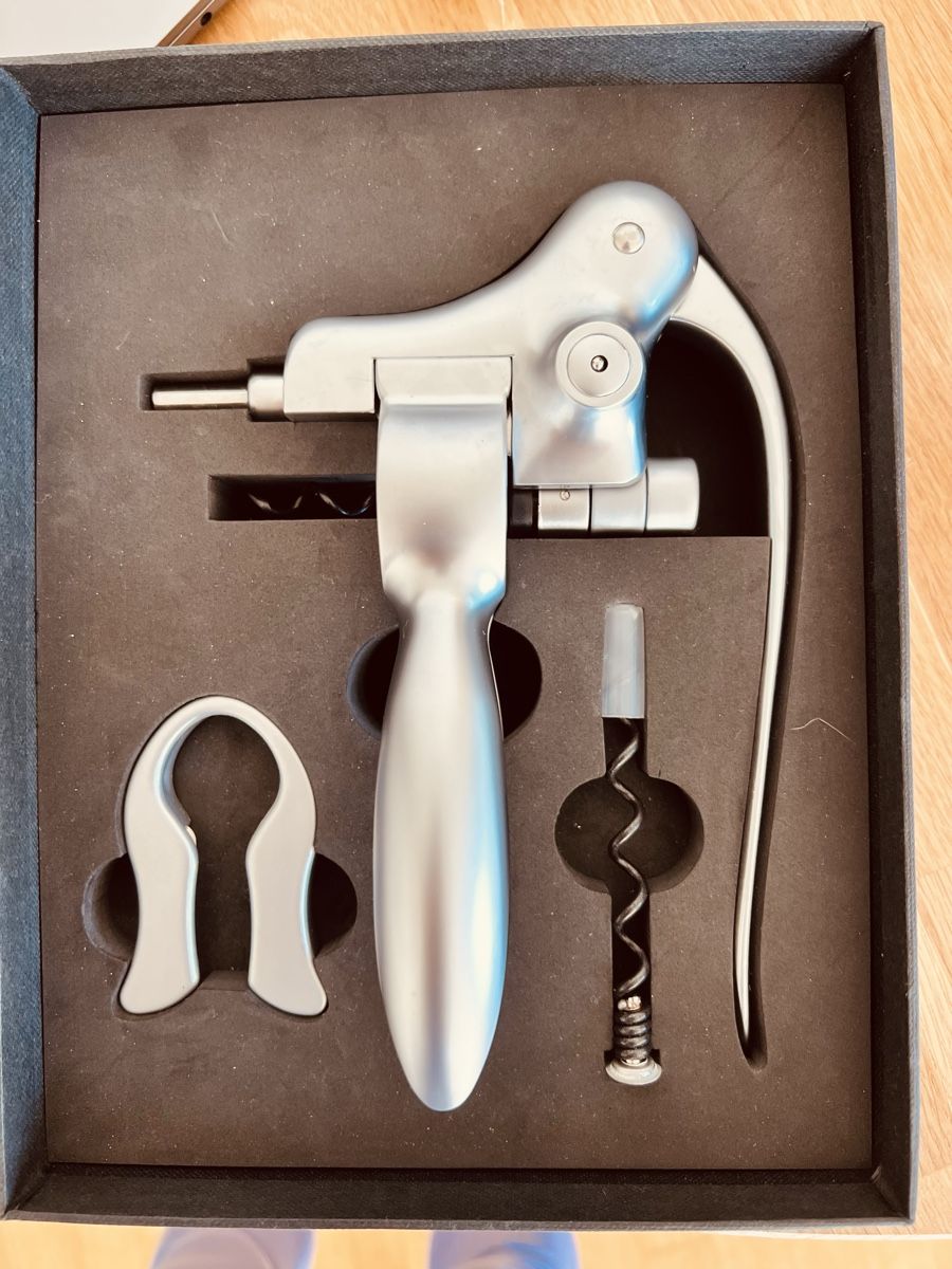 Apribottiglie & Tappi per chiusura: Professionelles Weinöffner-Set – Nuovo (secondo la descrizione) da Freienbach venduto da Mariadlgg 2