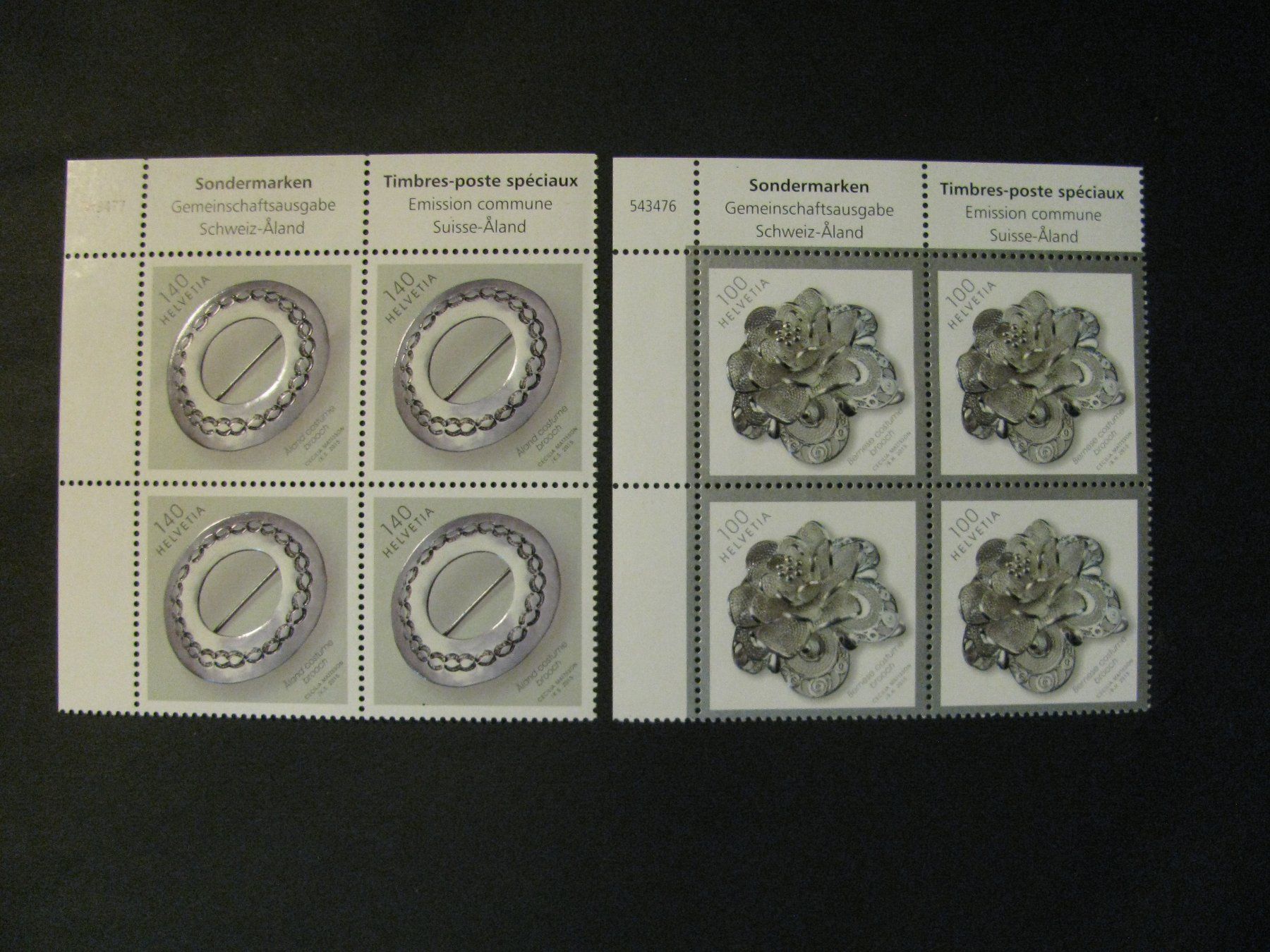 Tous les timbres: 4er block Postfrisch** – Neuf (Voir description) à Biel/Bienne par QBORNES63