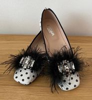 LIDEA Ballerina schwarz/weiss Gr. 40