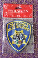 CALIFORNIA POLICE - Aufnäher - Aufbügler - 12,5x10cm