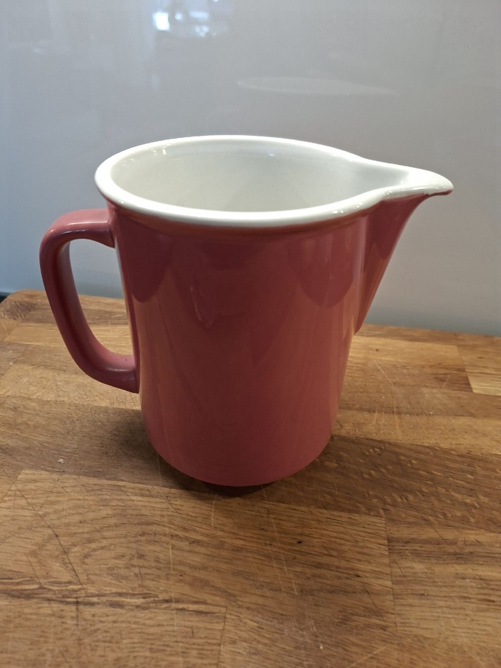 Rössler Caraffe: Rössler 1liter Krug rosa – Nuovo (secondo la descrizione) da Meinisberg venduto da Destiny1972