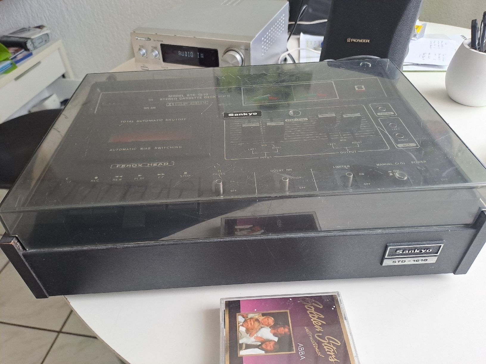 Lettore multimediale & Streamer: Sankyo STD - 1610 STEREO CASSETTE DECK – Usato da Uetendorf venduto da Essiggurken