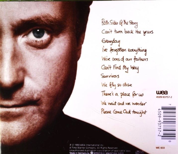 CDs: CD Phil Collins - Both Sides – D'occasion à Luzern par Lycka 1