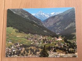 Alte Ansichtskarte Saas-Fee