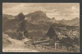 Carte P de 1913 ( Route de Taveyannaz, Les Muverans )