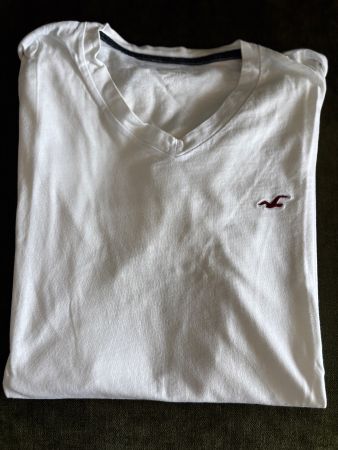 Hollister T-Shirt, weiss, Grösse M