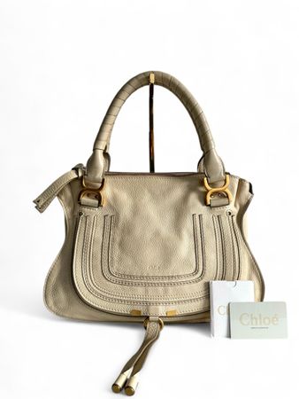 CHLOE  Calfskin Medium Marcie Satchel Sac Tasche