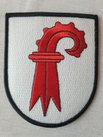 Vintage Badge Kanton Basel - Landschaft ST. GALLER STICKEREI