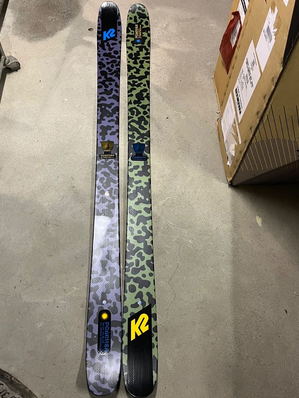 K2 Sci: K2 Poacher Ski 184cm – Nuovo e nell'imballaggio originale da Hochdorf venduto da TreeLeeHochdorf