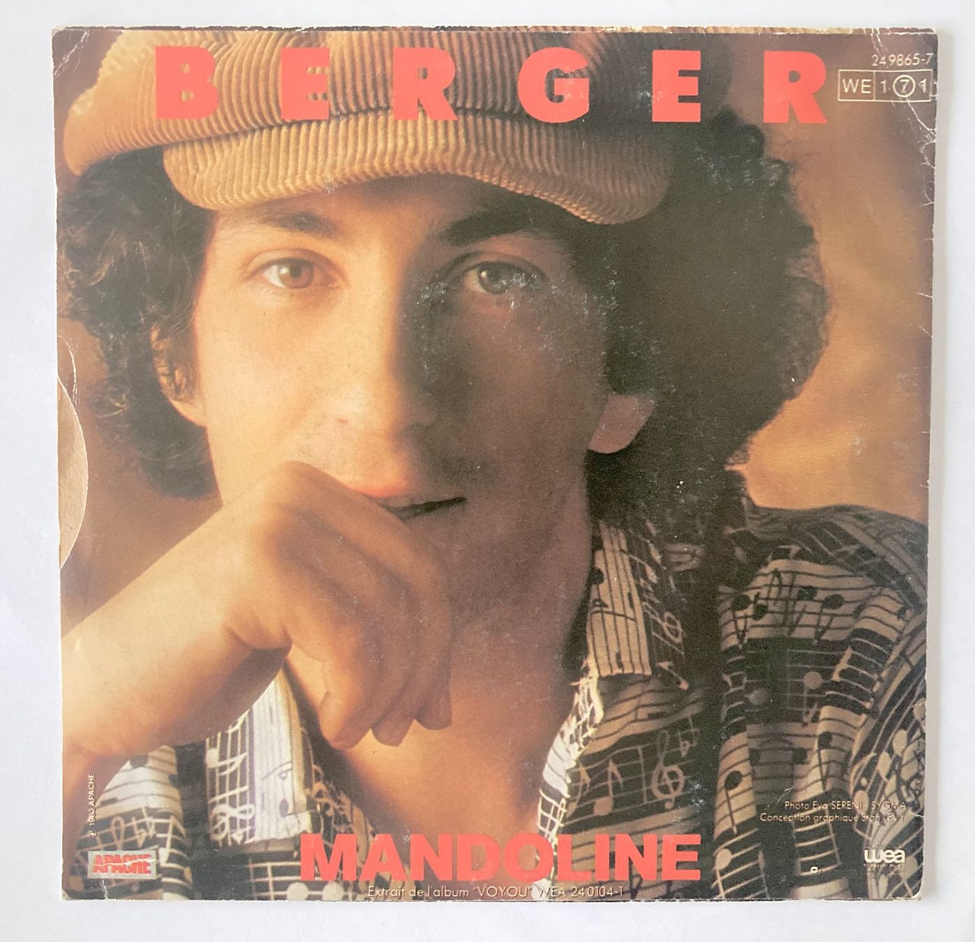 Dischi in vinile: MICHER BERGER - VOYOU – Usato da Bottens venduto da hotter-than-hell 1