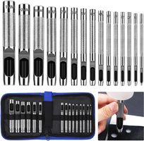 Locheisen Set 15tlg
