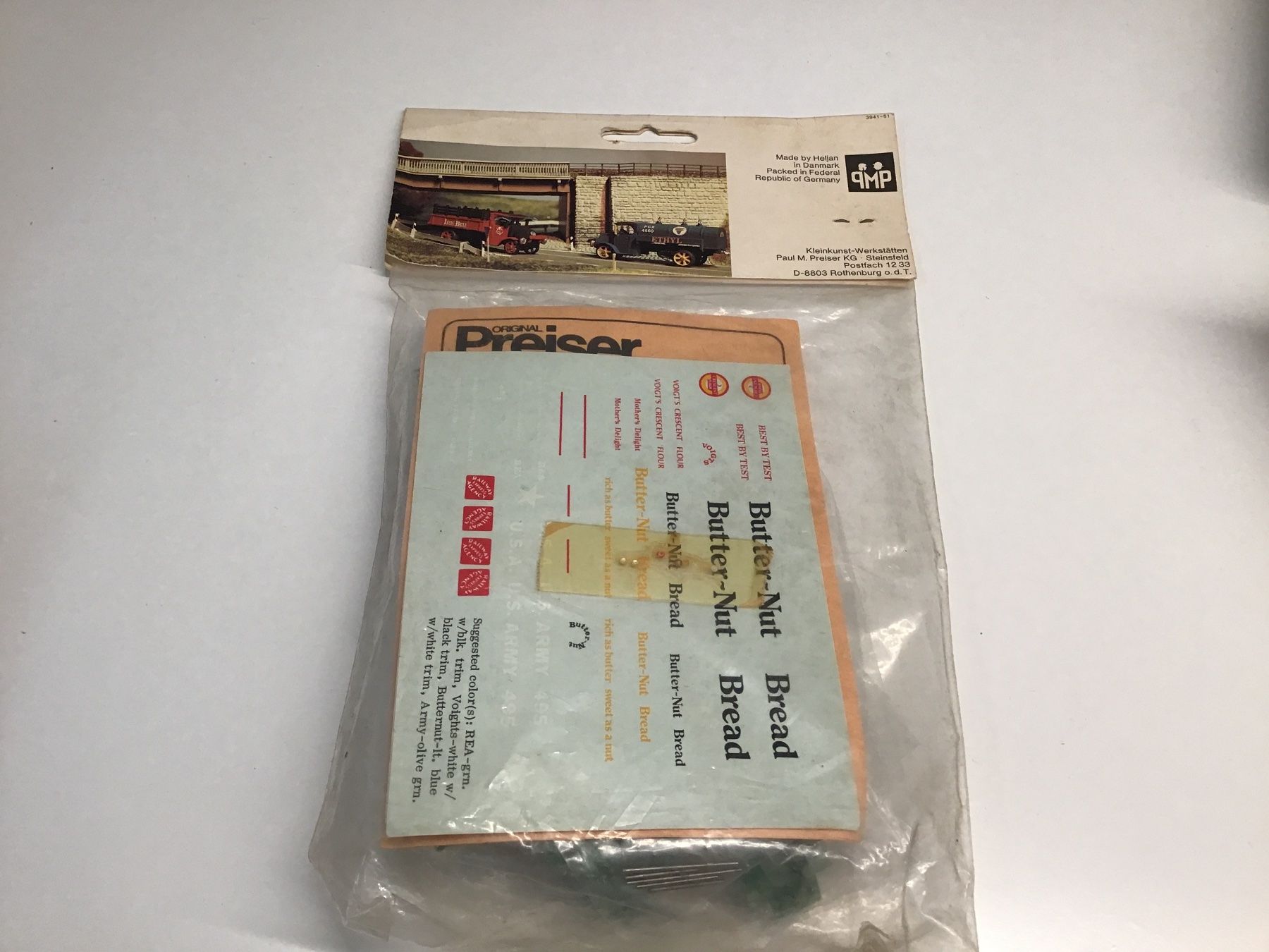 Preiser Kit di modellismo & Modellini statici: Preiser HO 1000: Lastwagen-Bausatz, Originalverpackt! – Nuovo e nell'imballaggio originale da Männedorf venduto da Modell-Spezialisten 1