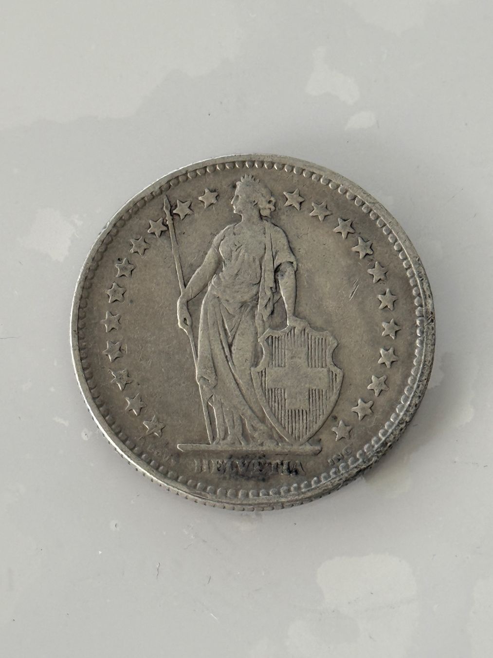 Tutti le monete: 2 Franken 1922  Rar – Usato da Wallisellen venduto da SWISS_SILVER1 1
