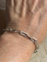 Silber Anker-Armband (18.5cm)
