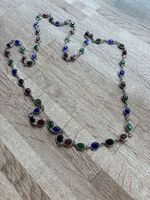 Halskette mit bunten Steinen, neuwertig, ideales Geschenk!