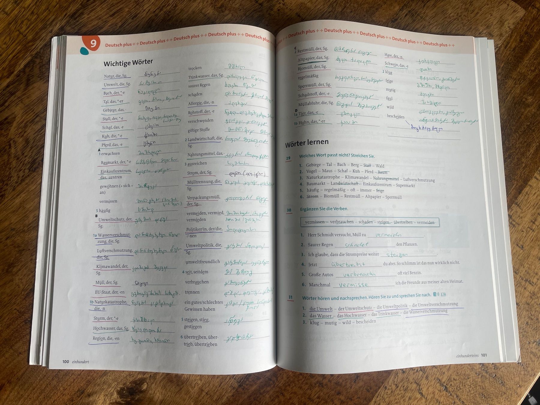 Libri: Kursbuch Pluspunkt Deutsch B1, – Usato da Adliswil venduto da miu_fnq6 4