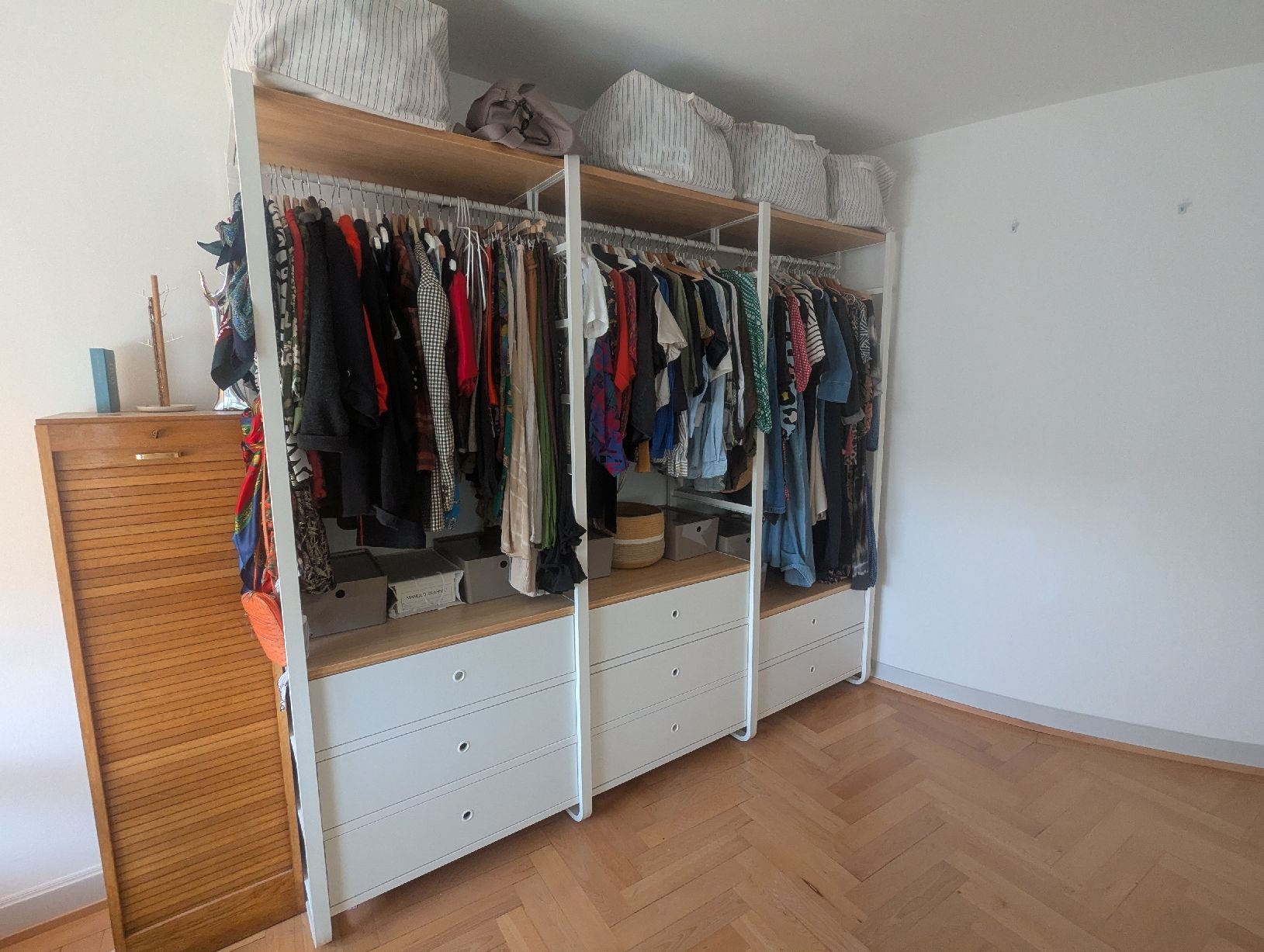 Ikea Armadi: Modular wardrobe storage Elvarli – Usato da Zürich venduto da acc_m6jp 1