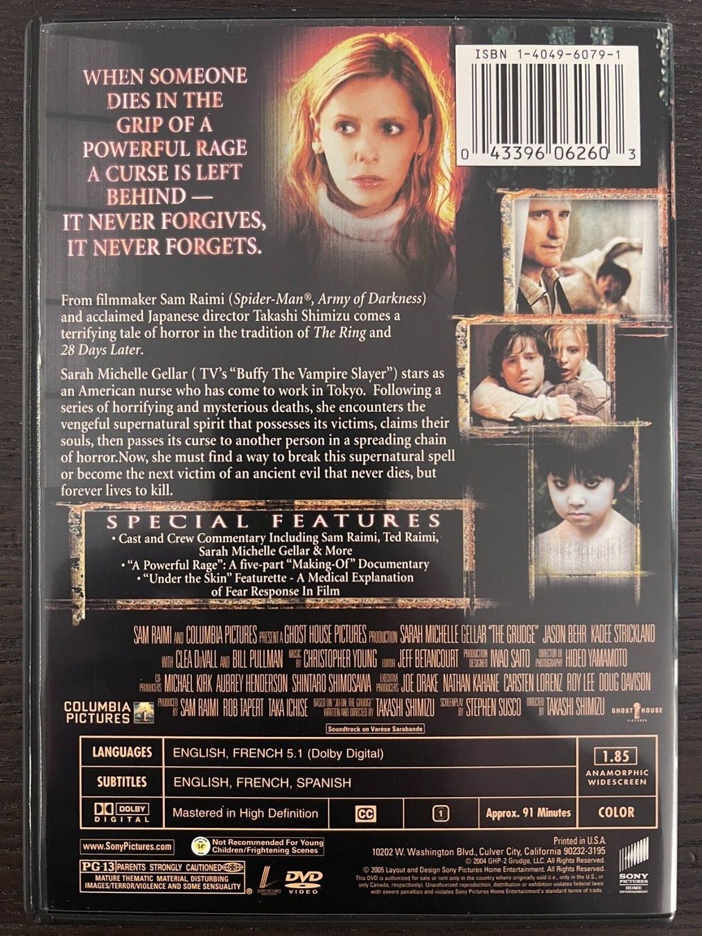 Tutti i DVDs: The Grudge - Der Fluch – Usato da Zürich venduto da FilmFreunde 1