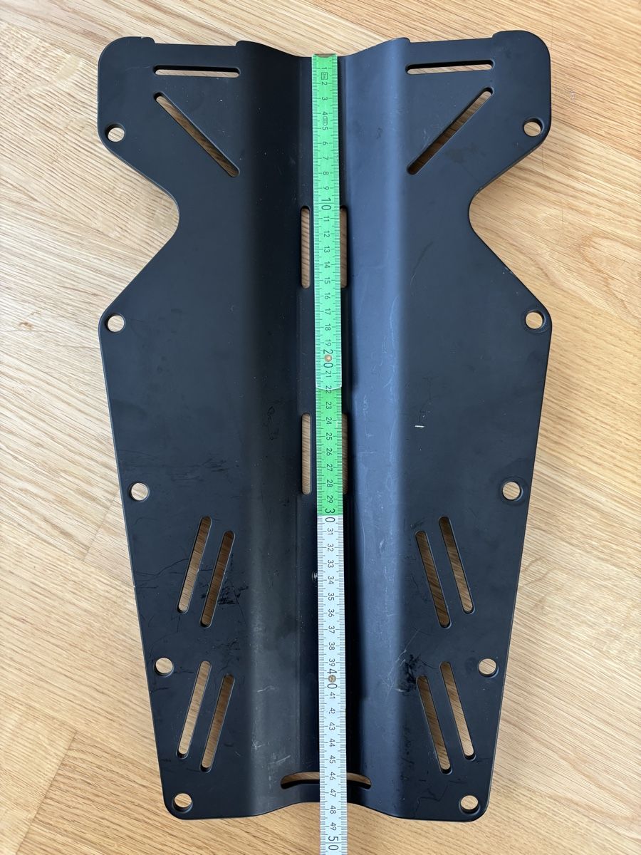 Respiratori & Giubbotti: Scubaforce backplate Long and Heavy Black Devil – Usato da Zürich venduto da B-RIDER 1