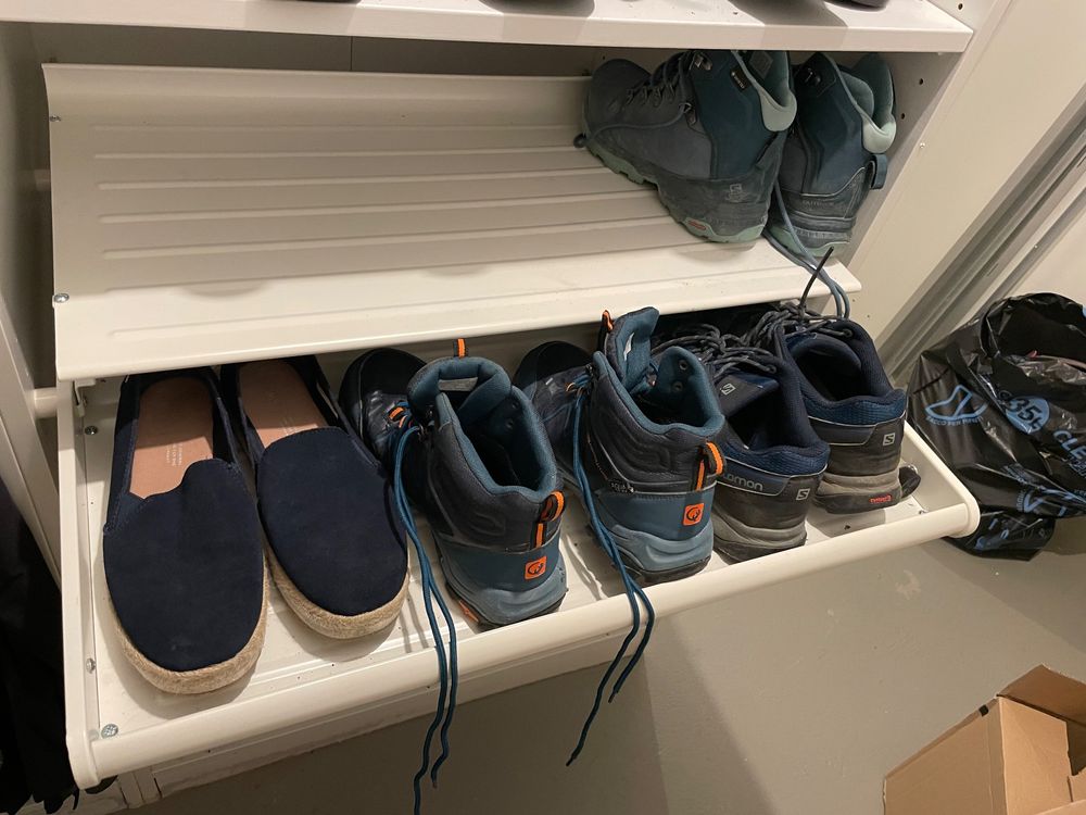 IKEA Pax KOMPLEMENT Schuhregal, ausziehbar, weiß, 75x58 cm Kaufen auf