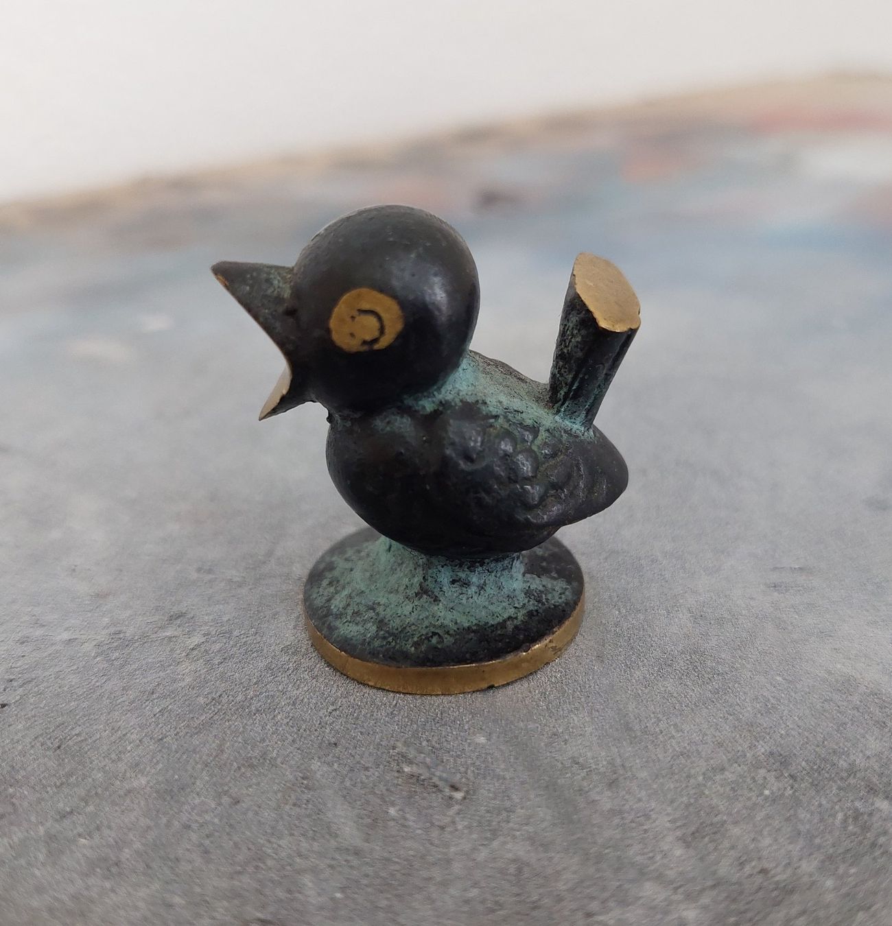 Statuette: Broncefigur Vogel (Nr.4) – Usato da Subingen venduto da K7passt_immer 1