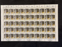 Timbres Helvetia variés 25 à 250, bloc de 40, NEUF