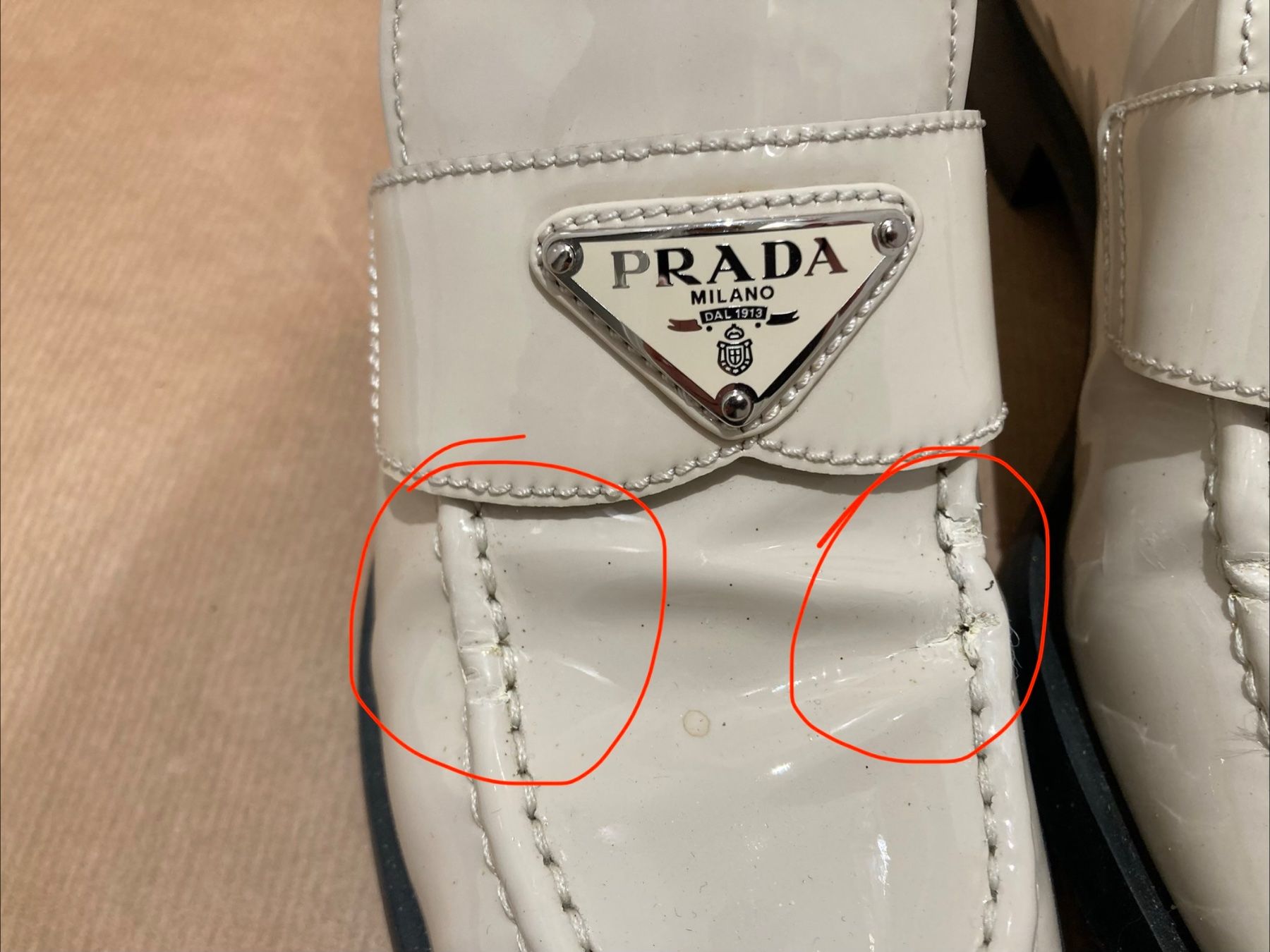 Prada Scarpe da donna: Prada mocassini 35,5 – Usato da Paradiso venduto da Kayakara 7