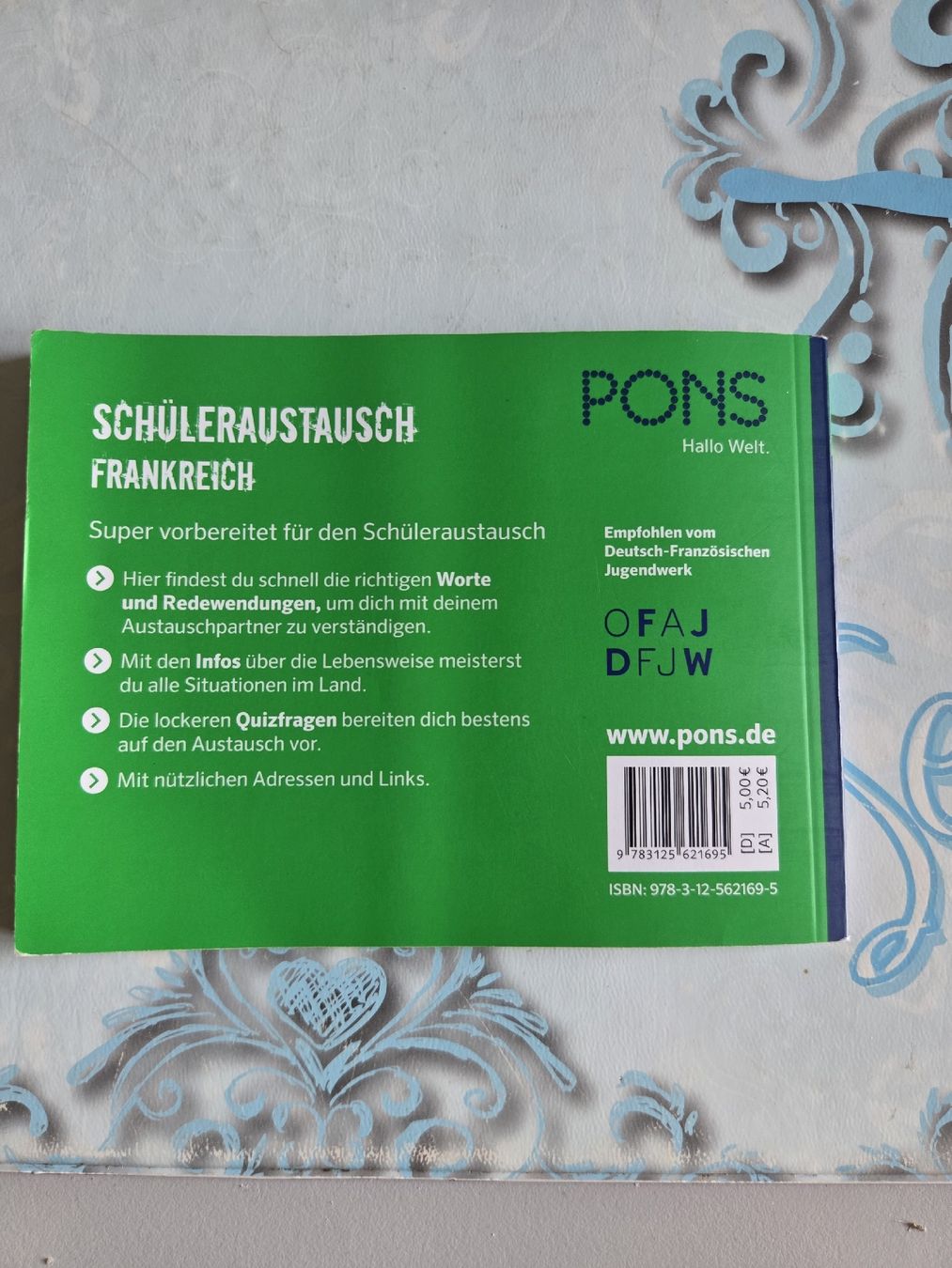 Libri: PONS Schüleraustausch Frankreich  – Usato da Illighausen venduto da Flomi50 1