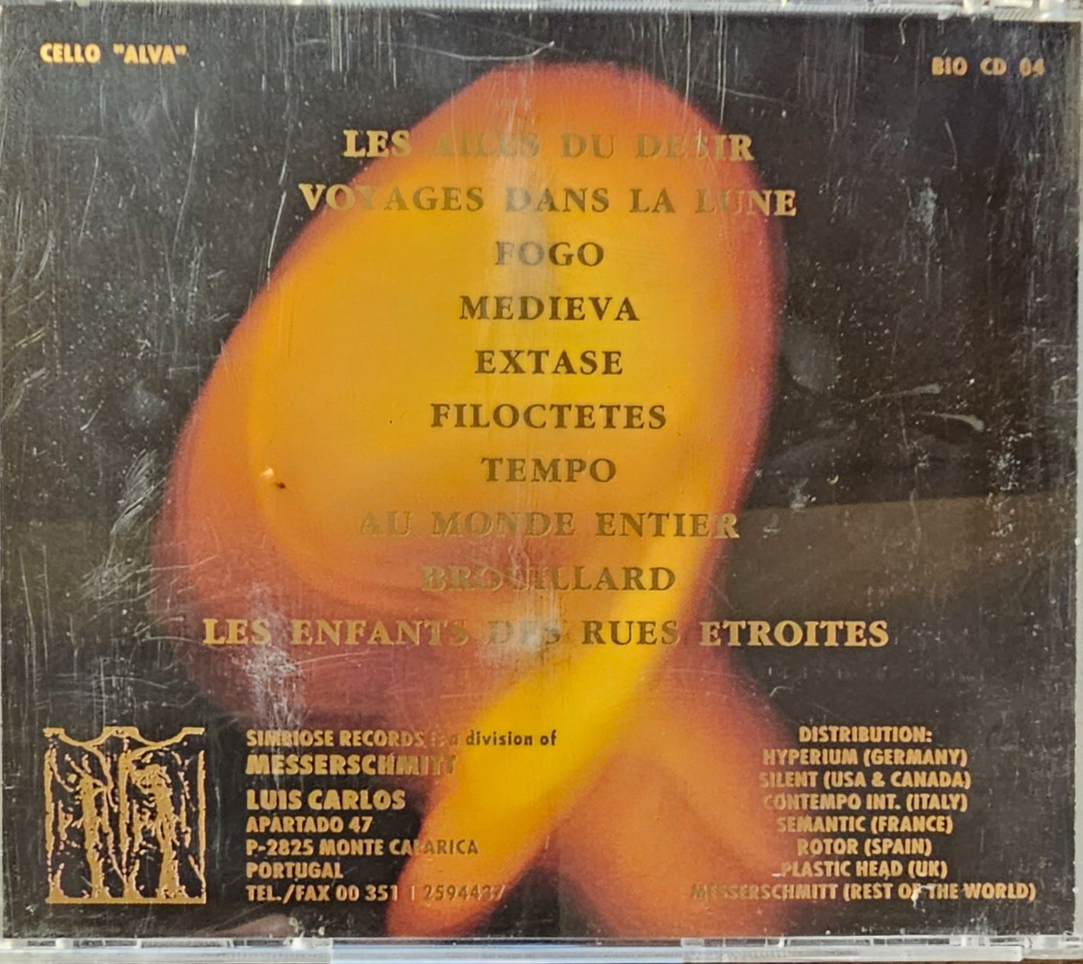 CDs: Cello ‎– Alva – Gebraucht aus Wahlen b. Laufen von Cg10 1