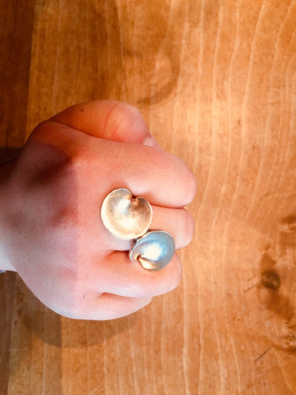 Ringe: Silberring Gingko – Gebraucht aus Mittelhäusern von lacapo8 1