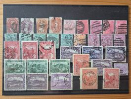 Tasmanien Briefmarken gestempelt Zustand gem.Bild Karte K5