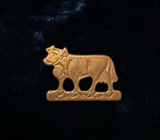 Appenzeller Chüeli Brosche Kuh Anstecker