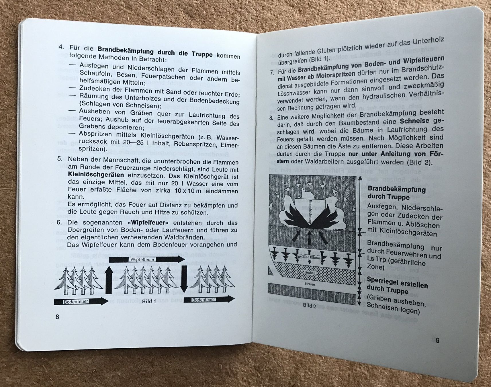 Schweizer Armee Armi bianche: SCHWEIZER ARMEE BEKÄMPFUNG VON WALD UND FLURBRÄNDEN 1968 – Usato da Ostermundigen venduto da wini63 3