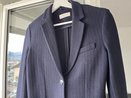 Circolo 1901 dunkelblauer Schurwolle Blazer