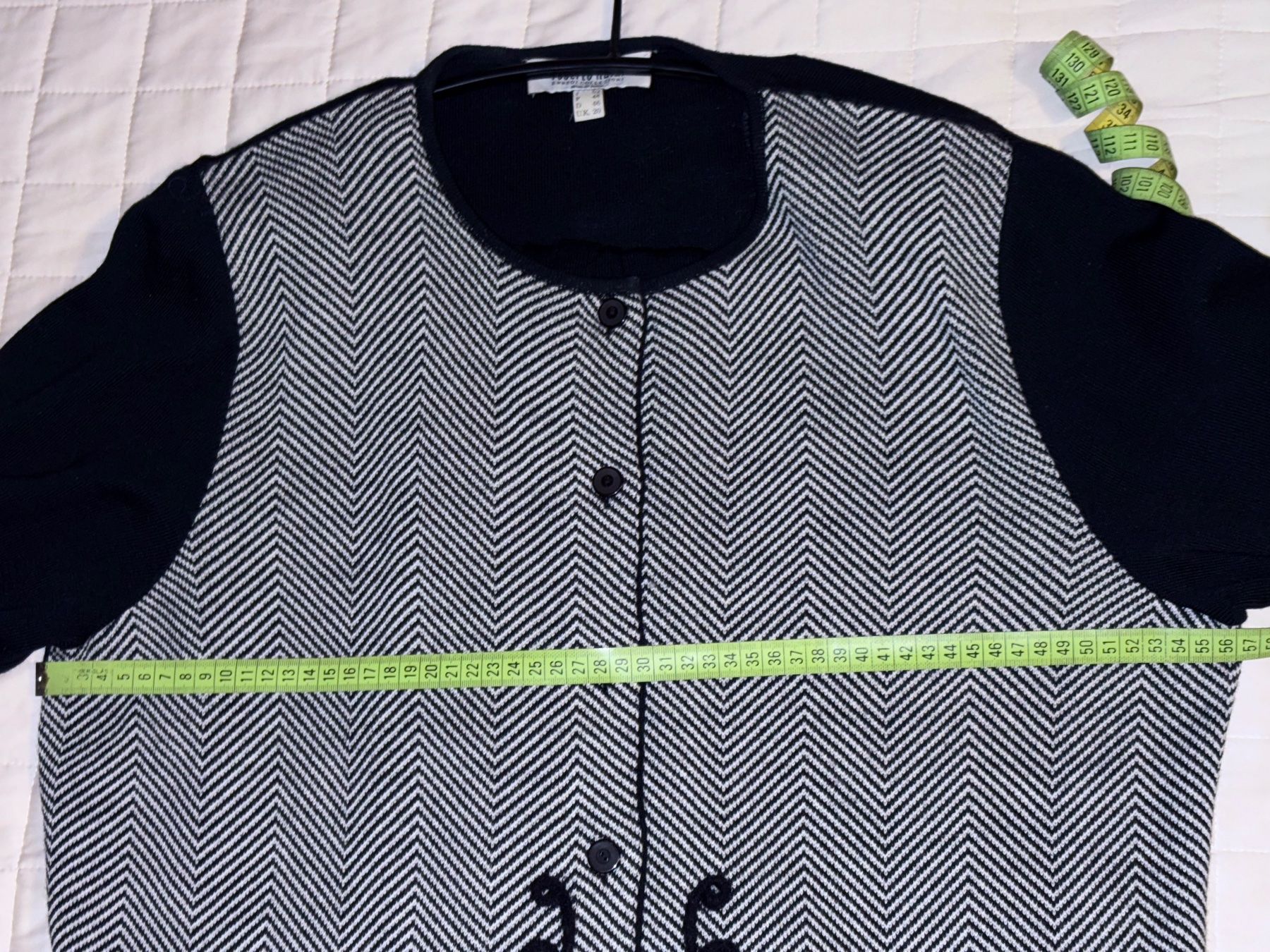 Giacche: Strickjacke schwarz / weiss-schwarz gemustert, Roberto Naldi – Usato da Oberrieden venduto da pet_n2c2 5
