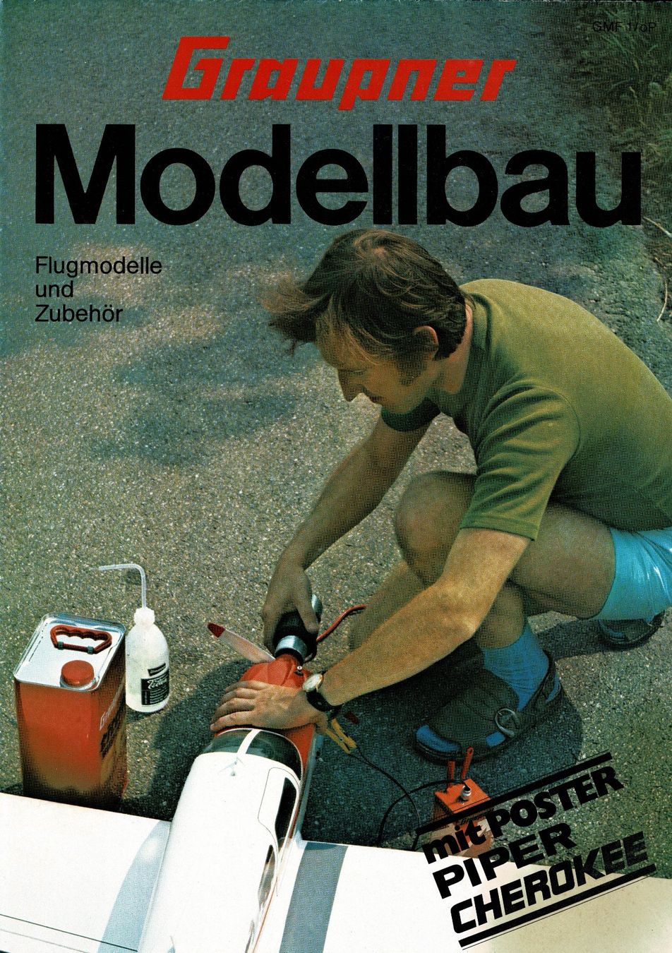Graupner Modellismo RC: GRAUPNER Poster RC Piper Cherokee von 1975 – Usato da Hinwil venduto da RomRay 1
