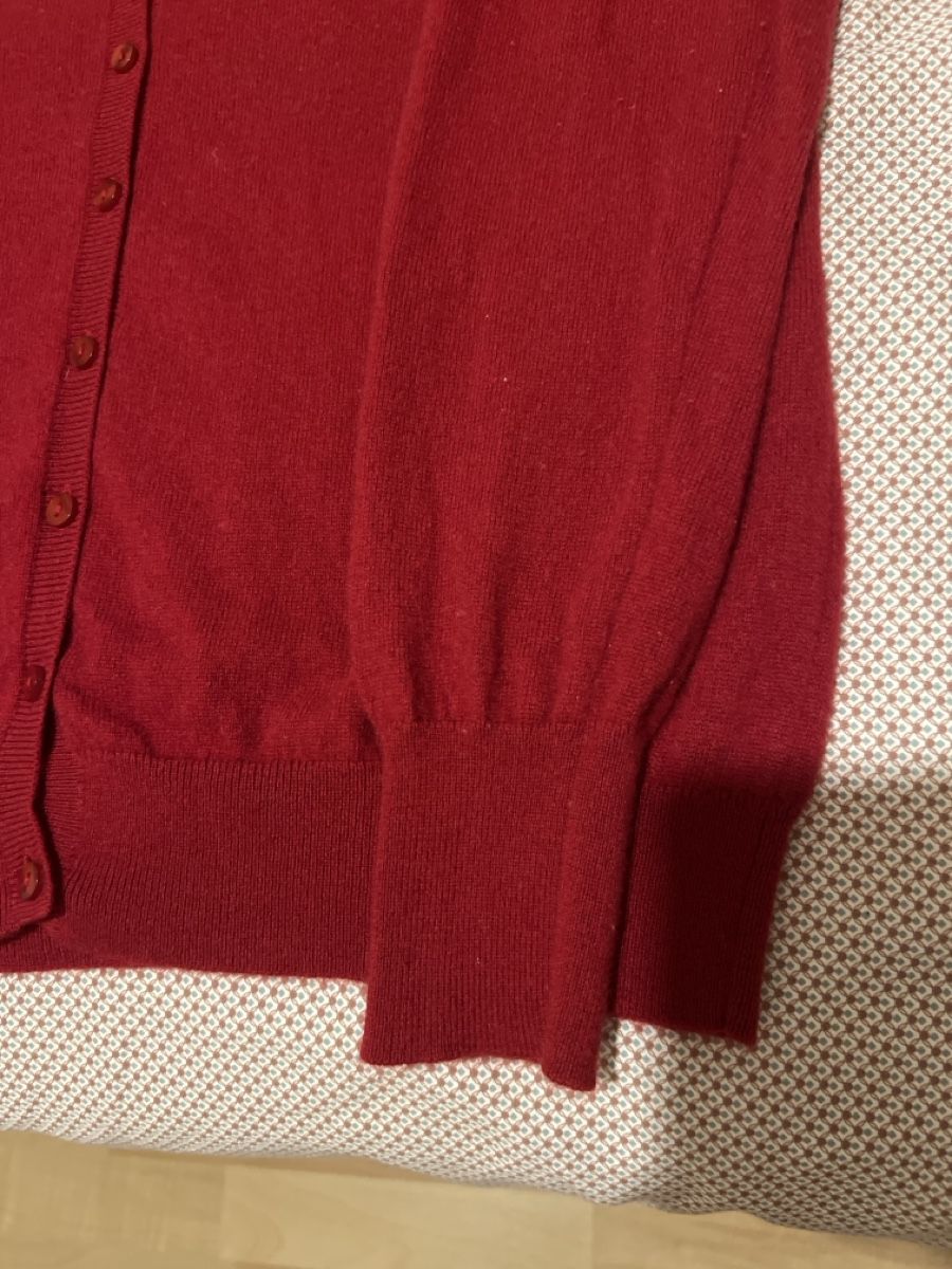 Manor Giacche: Manor Cashmere Strickjacke, Rot, Grösse L – Usato da Olten venduto da AtelierSecondhand23 2