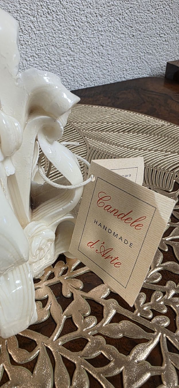 Candele: Handgemachte Vintage Kerze, Wachs – Usato da Kaufdorf venduto da Nati-Nati 2