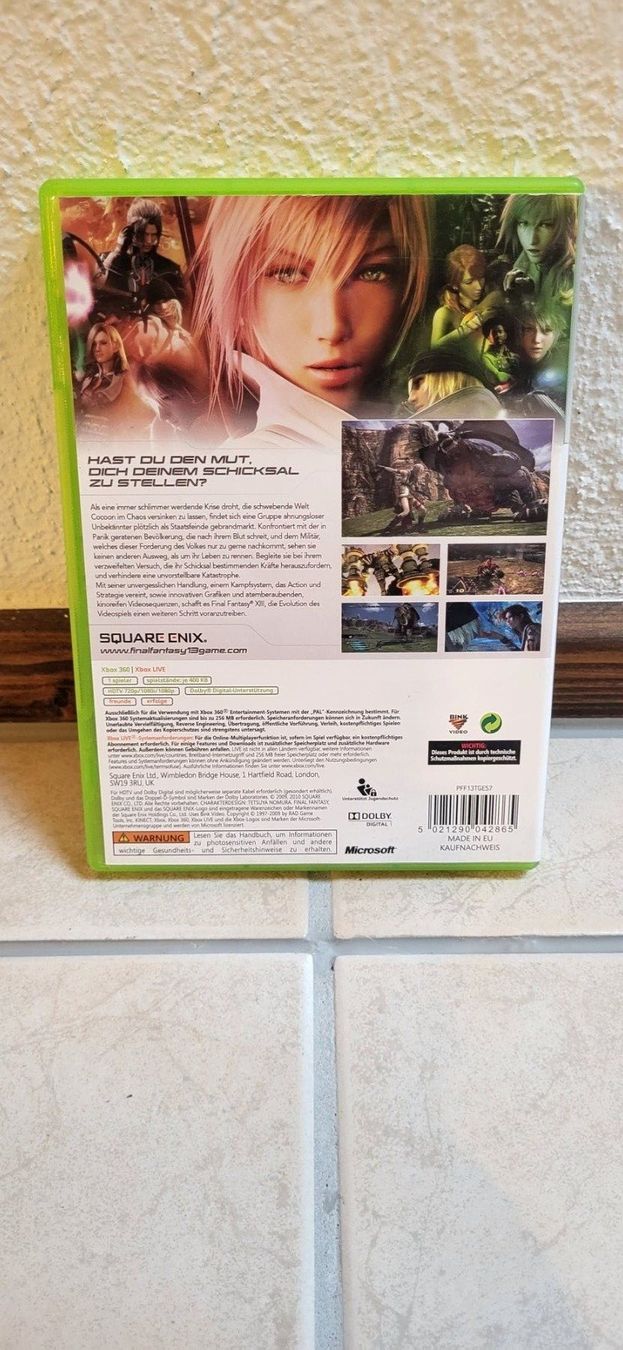 Microsoft Giochi: Xbox 360 Spiel - Final Fantasy 13 – Usato da Münsingen venduto da Heroism2010 1