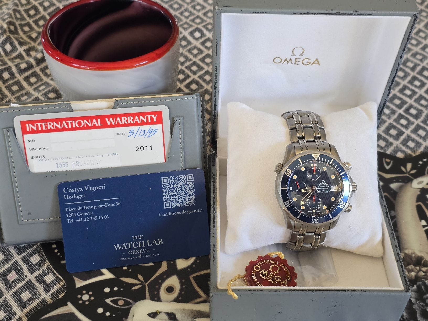 Omega Orologi: Omega Seamaster 2298.80.00 titan – Usato da Troinex venduto da Passion_Chrono 1