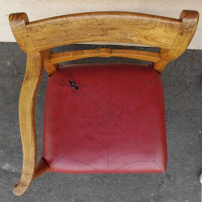 Sedie: extravaganter Biedermeier Spinnstuhl – Usato da Meggen venduto da Trouvaillen 4